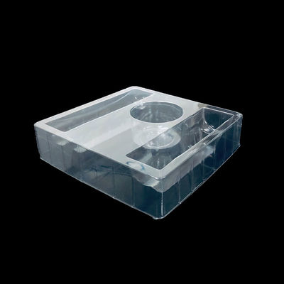 Envases cosméticos de forma y tamaño personalizables Envases transparentes con ampollas de PET para el kit de cuidado de la piel