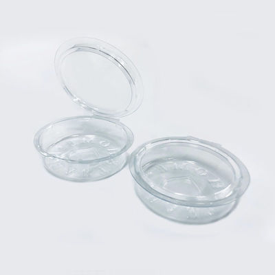 Clase 100 Condición de producción Pedido personalizado PET Blister Clamshell para velas artesanales