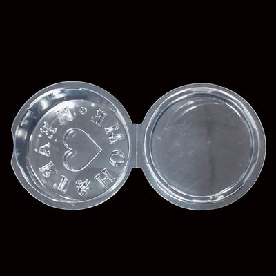 Clase 100 Condición de producción Pedido personalizado PET Blister Clamshell para velas artesanales