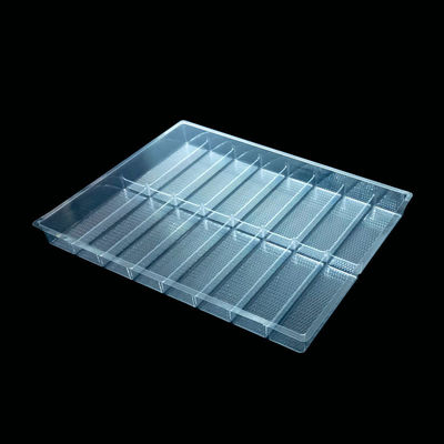 Embalaje en ampollas de PET transparente para bandeja de cubo de hielo caja de plástico resistente al frío bloque de hielo OEM