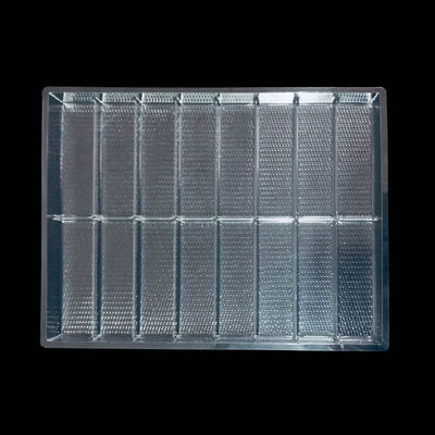 Embalaje en ampollas de PET transparente para bandeja de cubo de hielo caja de plástico resistente al frío bloque de hielo OEM
