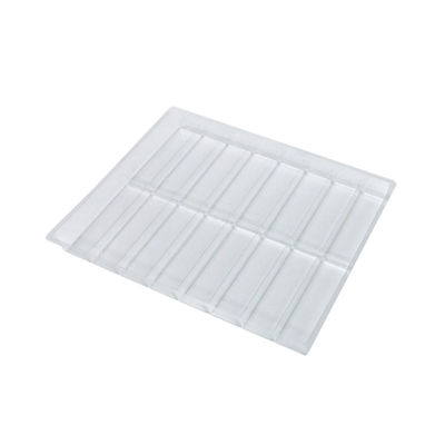 Embalaje en ampollas de PET transparente para bandeja de cubo de hielo caja de plástico resistente al frío bloque de hielo OEM