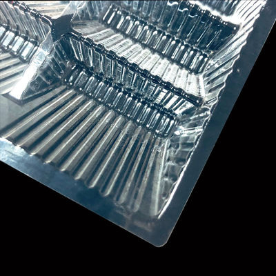 Materiales reciclables Característica de bandeja de ampollas PET transparente personalizada para dulces