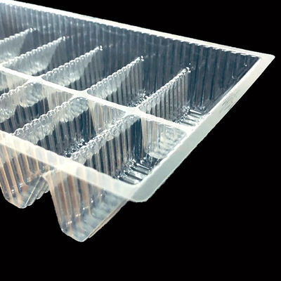 Materiales reciclables Característica de bandeja de ampollas PET transparente personalizada para dulces