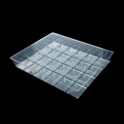 Área de producción de 39000 metros cuadrados Embalaje de formación de vacío PET transparente a medida para bloques de hielo de cubo de hielo