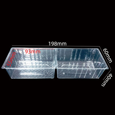 HN-0012 Personalización Embalaje en ampollas PET transparente para galletas personalizadas