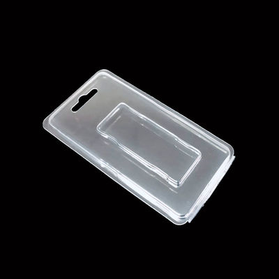 Embalaje con cápsula de ampollas con bisagra de PET personalizable para herramientas de maquillaje de uñas artificiales