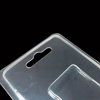 Embalaje con cápsula de ampollas con bisagra de PET personalizable para herramientas de maquillaje de uñas artificiales