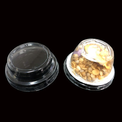 Experiencia de 36 años en la fabricación de tapa de taza PET personalizable para té Boba café yogur