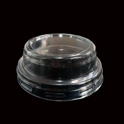 Experiencia de 36 años en la fabricación de tapa de taza PET personalizable para té Boba café yogur