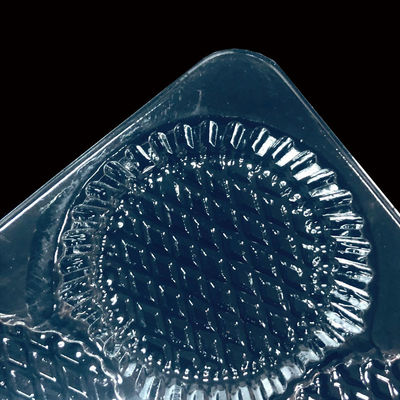 Grado alimenticio PET transparente Blister inserción bandeja para Mochi Pastelería Pastelería