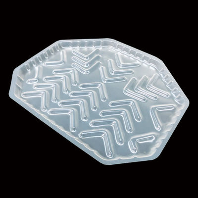 bandeja de ampollas de PP personalizada para comida de merienda -18°C resistente al frío Microondas Tipo seguro de plástico PP