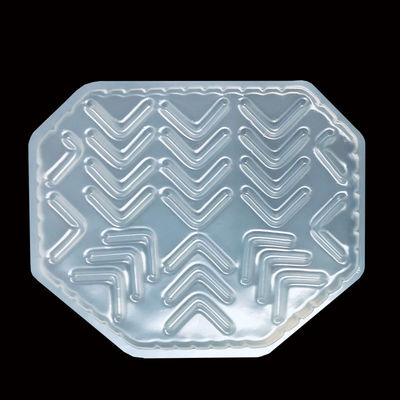 bandeja de ampollas de PP personalizada para comida de merienda -18°C resistente al frío Microondas Tipo seguro de plástico PP