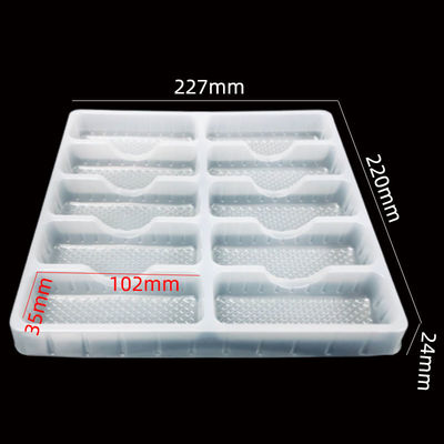 OEM Plato de inserción de ampollas de color blanco natural para galletas Pastelería Pastelería HN-0017