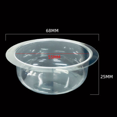Envases de plástico PET transparentes para maquillaje Cosméticos