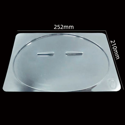 SH-0128 Envases de plástico PET transparentes para productos para el cuidado de la piel