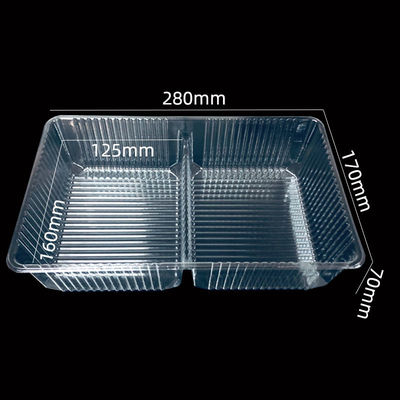 Envases de plástico de plástico para pasteles
