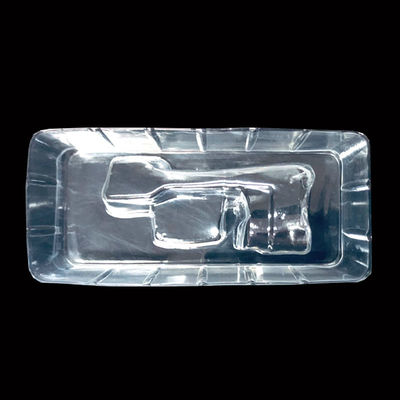 Tela de inserción de ampollas de PET transparente personalizada para herramientas de maquillaje de frascos de polvo de uñas de cromo
