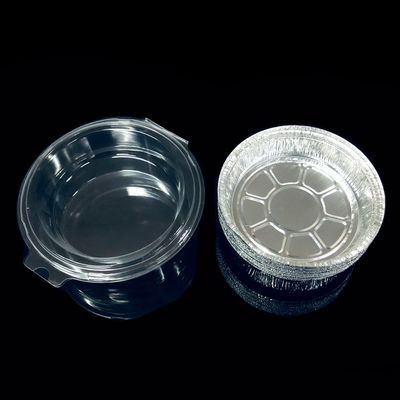 Se acepta el pedido personalizado Envases de plástico con bisagra de PET transparente
