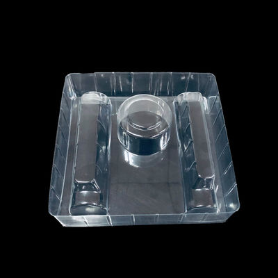 Envases cosméticos de forma y tamaño personalizables Envases transparentes con ampollas de PET para el kit de cuidado de la piel