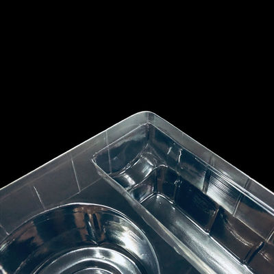 Envases cosméticos de forma y tamaño personalizables Envases transparentes con ampollas de PET para el kit de cuidado de la piel