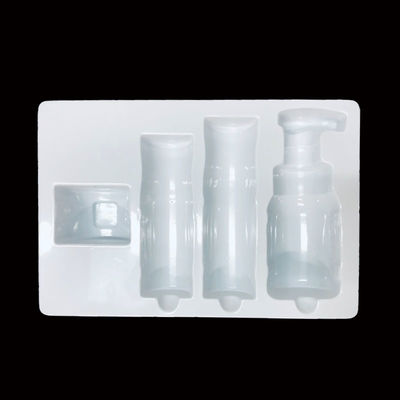 Caja de plástico de lujo personalizada para la bandeja de inserción de ampollas de PET SH-0126