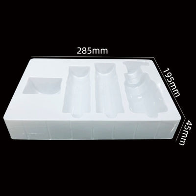 Caja de plástico de lujo personalizada para la bandeja de inserción de ampollas de PET SH-0126