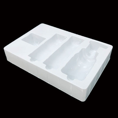 Caja de plástico de lujo personalizada para la bandeja de inserción de ampollas de PET SH-0126