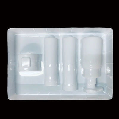 Caja de plástico de lujo personalizada para la bandeja de inserción de ampollas de PET SH-0126