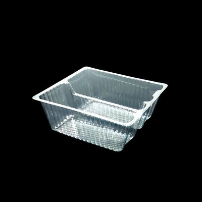 Embalaje de alimentos personalizado Tarjeta de inserción de ampollas PET transparente para papas fritas papas fritas