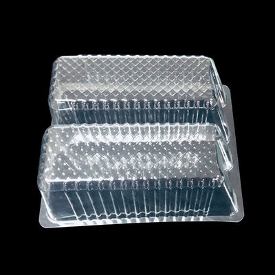 Embalaje de alimentos personalizado Tarjeta de inserción de ampollas PET transparente para papas fritas papas fritas