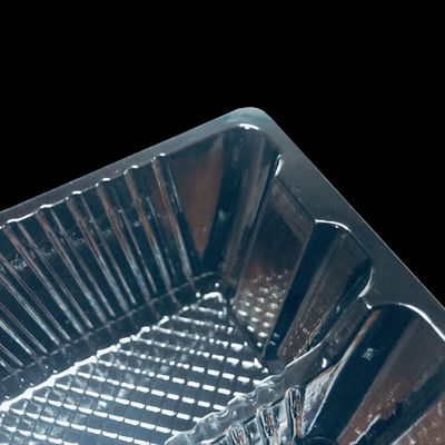Embalaje de alimentos personalizado Tarjeta de inserción de ampollas PET transparente para papas fritas papas fritas