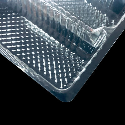 Embalaje de alimentos personalizado Tarjeta de inserción de ampollas PET transparente para papas fritas papas fritas