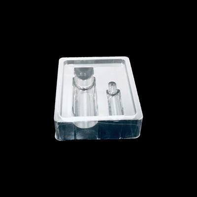 Envases de PET transparentes con ampollas para el kit de cuidado de la piel en plástico
