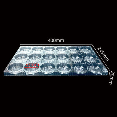 Se acepta el pedido personalizado SH-0263 Envases moldeados con forma de vacío transparentes de PET para bebidas refrescantes de té Boba