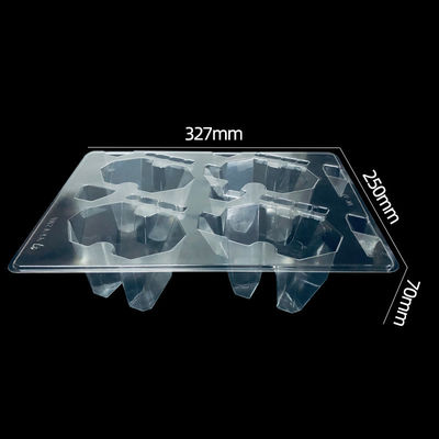 Envases de plástico transparentes de PET para componentes de automóviles