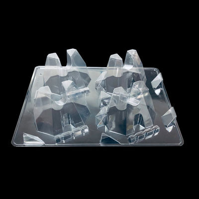 Envases de plástico transparentes de PET para componentes de automóviles