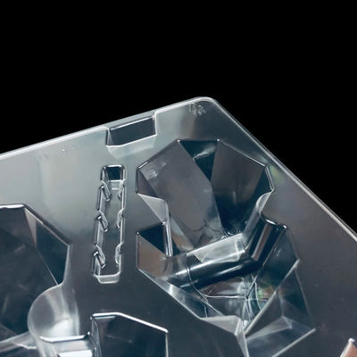 Envases de plástico transparentes de PET para componentes de automóviles