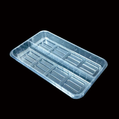 Embalaje de plástico personalizado bandeja de ampollas de PVC transparente para pasteles galletas dulces