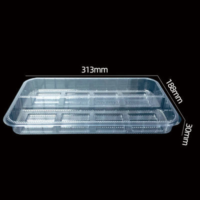 Embalaje de plástico personalizado bandeja de ampollas de PVC transparente para pasteles galletas dulces