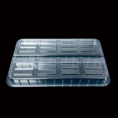 Embalaje de plástico personalizado bandeja de ampollas de PVC transparente para pasteles galletas dulces