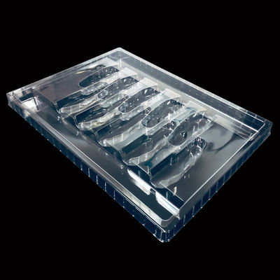 Embalaje de plástico PET transparente, bandeja de ampollas desechables a medida para cuchillos plegables