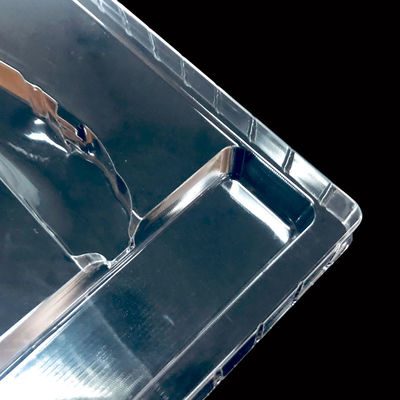 Embalaje de plástico PET transparente, bandeja de ampollas desechables a medida para cuchillos plegables