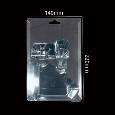 Envase de ampollas de tarjetas deslizantes de PET robusto para pedidos personalizados Partes de hardware minorista 0,2-2,0 mm