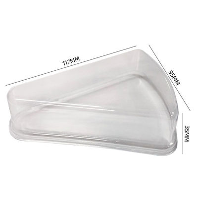 Cajas de plástico de grado alimenticio para mousse de chocolate, pastel, bocadillos, bocadillos espesor 0,2-2,0 mm