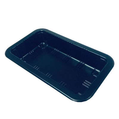 39000M2 Área de producción personalizada bandeja de ampollas de PP negro desechable para alimentos