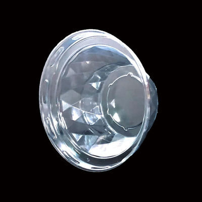 Capa de taza de ampollas PET transparente para café Boba leche té yogur forma de cristal personalizable