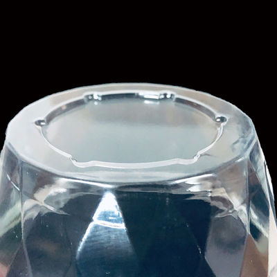 Capa de taza de ampollas PET transparente para café Boba leche té yogur forma de cristal personalizable