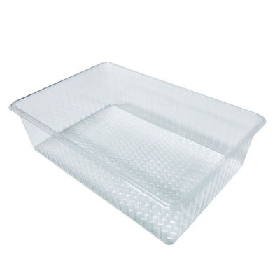 Cajas de plástico PET transparentes bandeja de ampollas para pan panadería muffin ensalada de pastel a medida