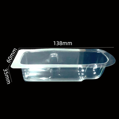 Sello transparente de PET de cara completa Sello térmico de ampolla para rociador de nariz Embalaje OEM robusto